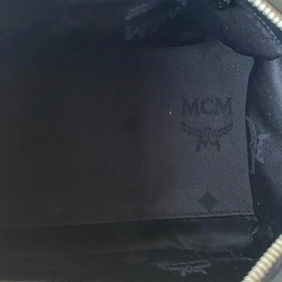 MCM Black Visetos Boston  Bag - Picture 13 of 17